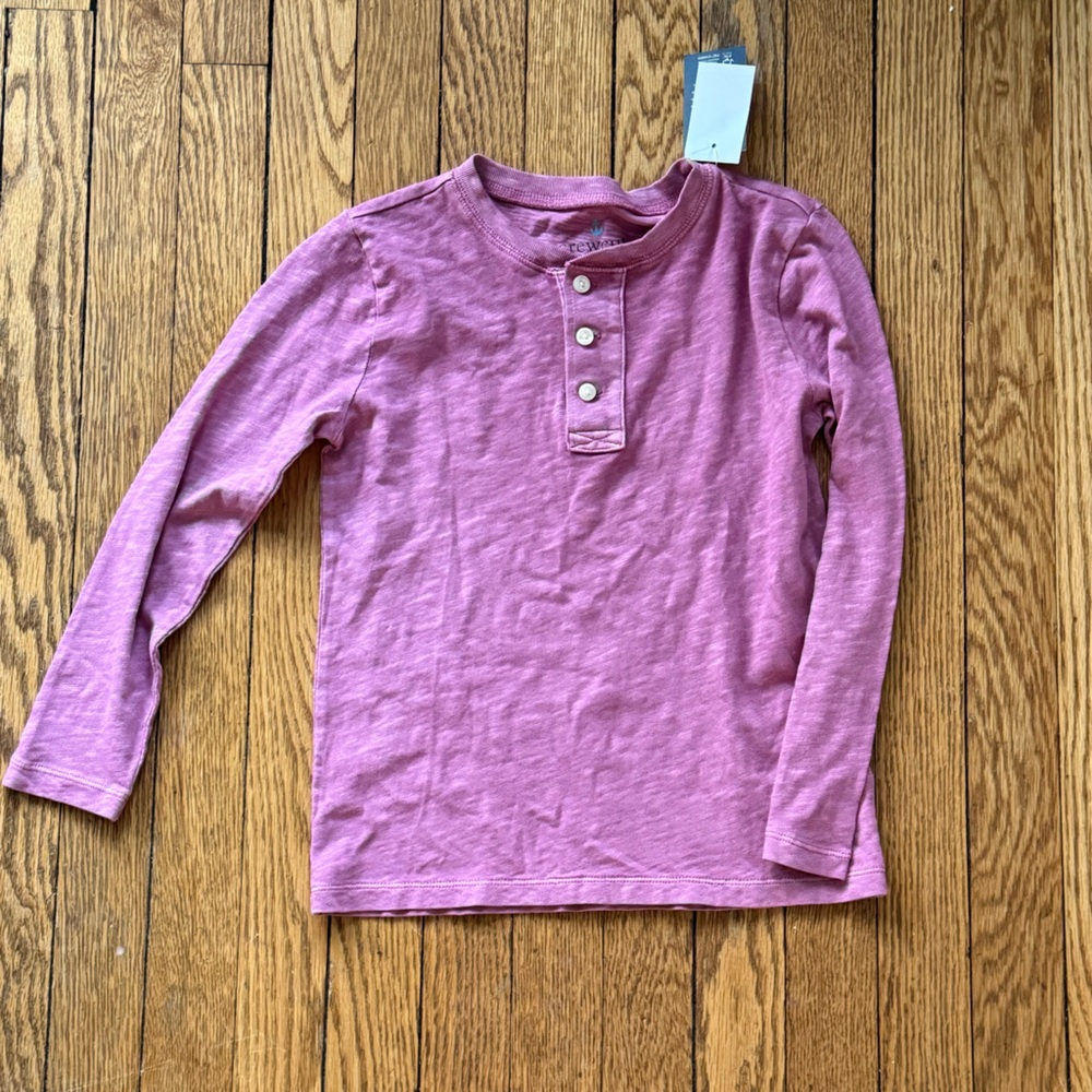 Crewcuts Long Sleeve Shirt - Size 6-7 - NWT